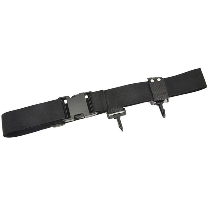 Adjust Fishing Wading Belt Waders Straps Sturdy Black for Travel Surfing Casting