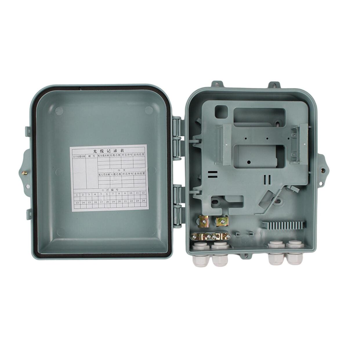 16 Core  Fiber Distribution Box, Ab848-8/16B, ABS SC/FC Mini Fiber