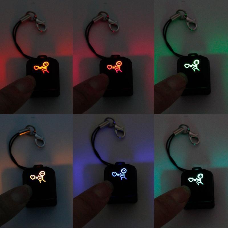 Mechanical Keyboards 1-Key Switch Tester RGB LED for MX Kailh Switches Keychain