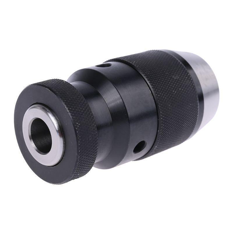 2pcs/set MT2 B16 Self Tightening Drill Chuck 1-16mm Clamping Arbor Keyless For
