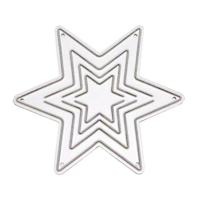 Stars Metal Cutting Dies Stencil Scrapbooking DIY Album paper Card Embossing