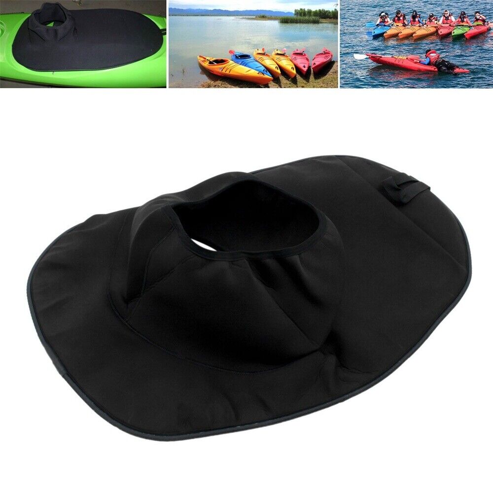 Helpful Canoe Deck Cloth Jacket Cover Boat Guard for 74-86cm/ 29-33.85 Kayak Use