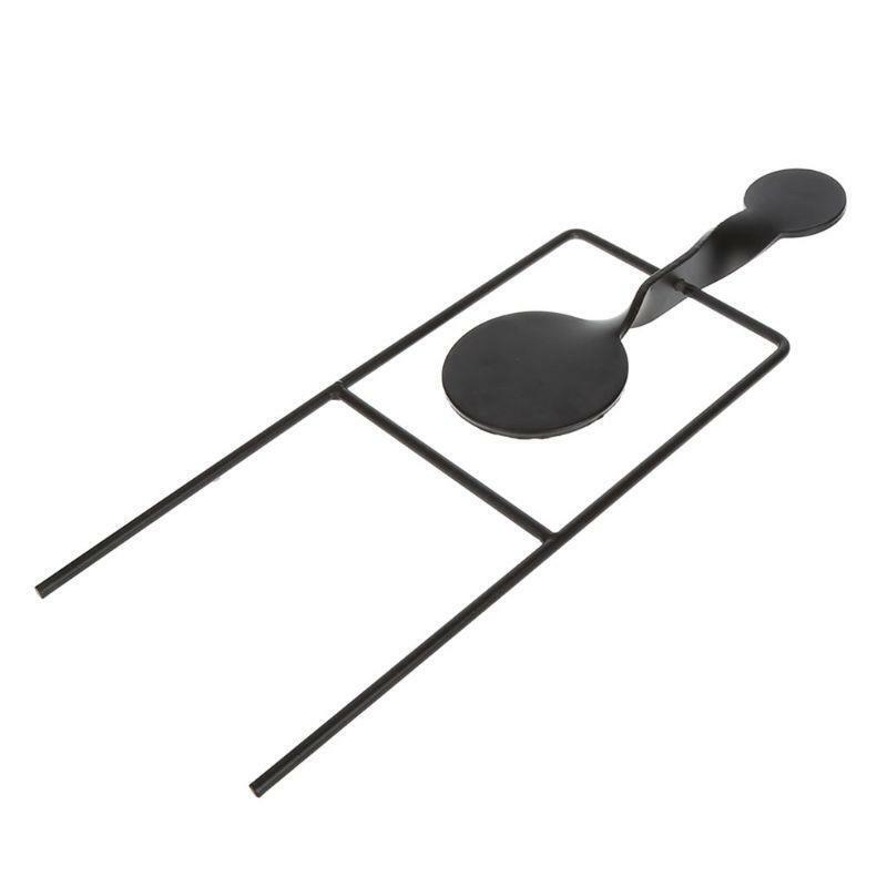 Shooting Target Outdoor Hunting Catapult Practice Games Metal Action Spinner