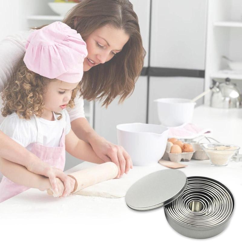Cookie Cutters Stainless Steel Mould Biscuit Fondant Cake DIY Decorating Tool