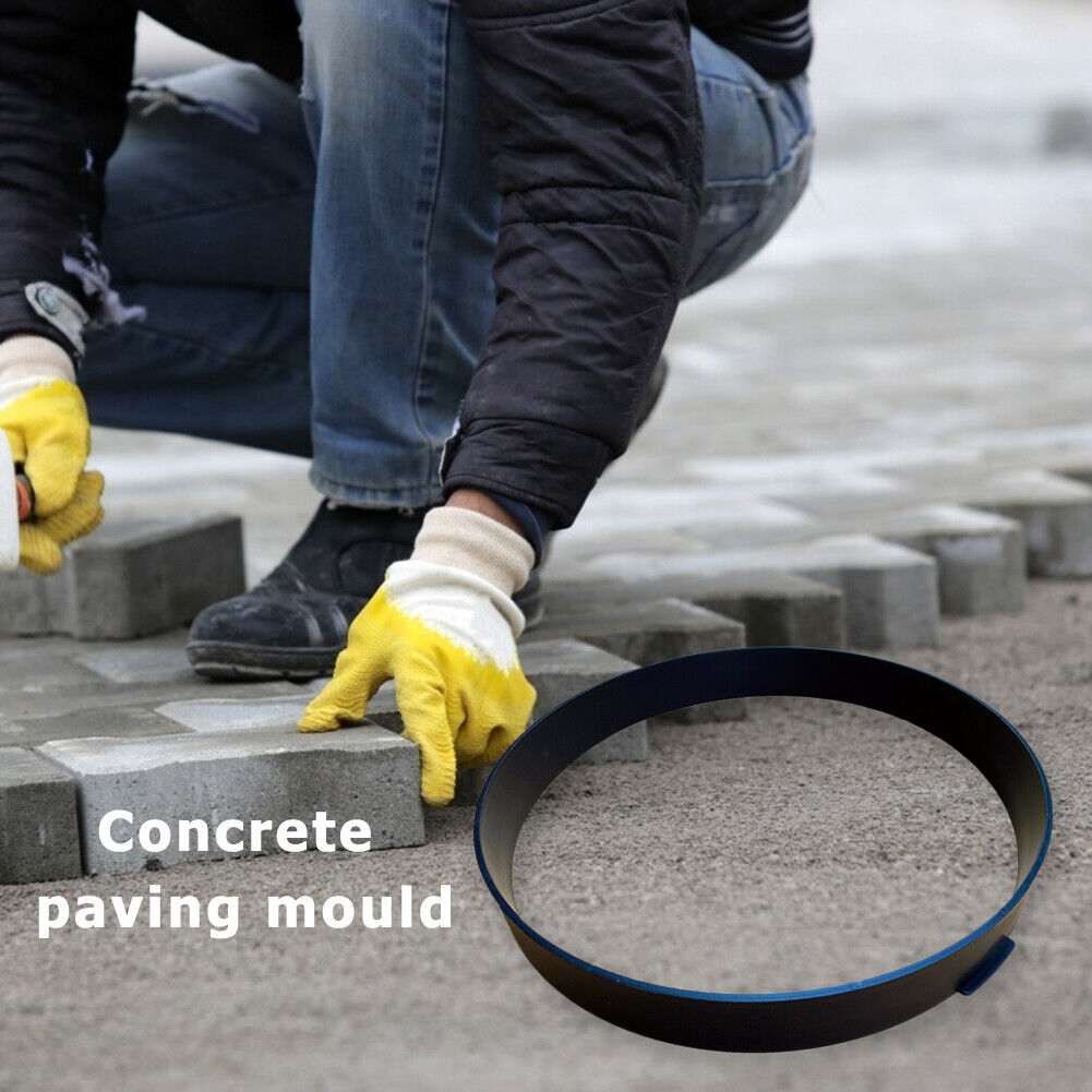 Round Floor Path Walk Maker Mould DIY Paving Concrete Mold for Garden Lawn
