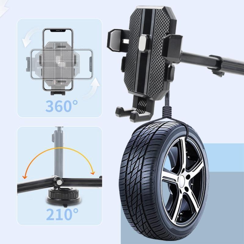Suction Cup Cell Phone Holder Fit with Most Smart Phone Rotatable Universal