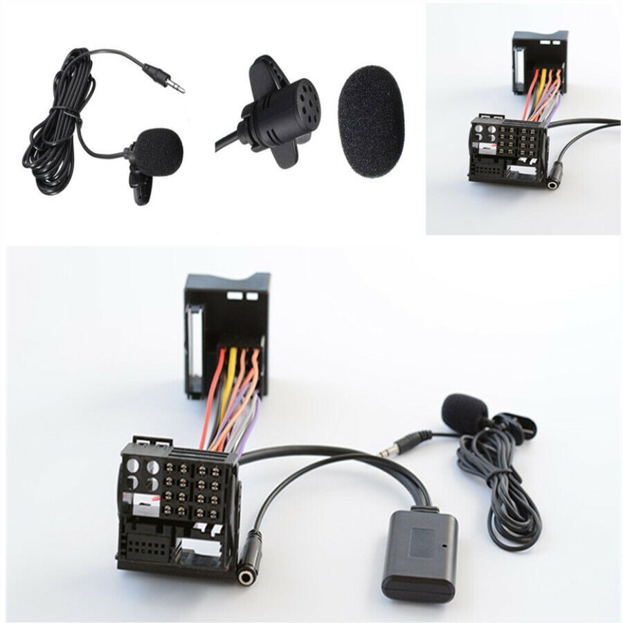 Adapter For Ford Stereo Bluetooth AUX-in Audio Cable Phone Calling Handsfree