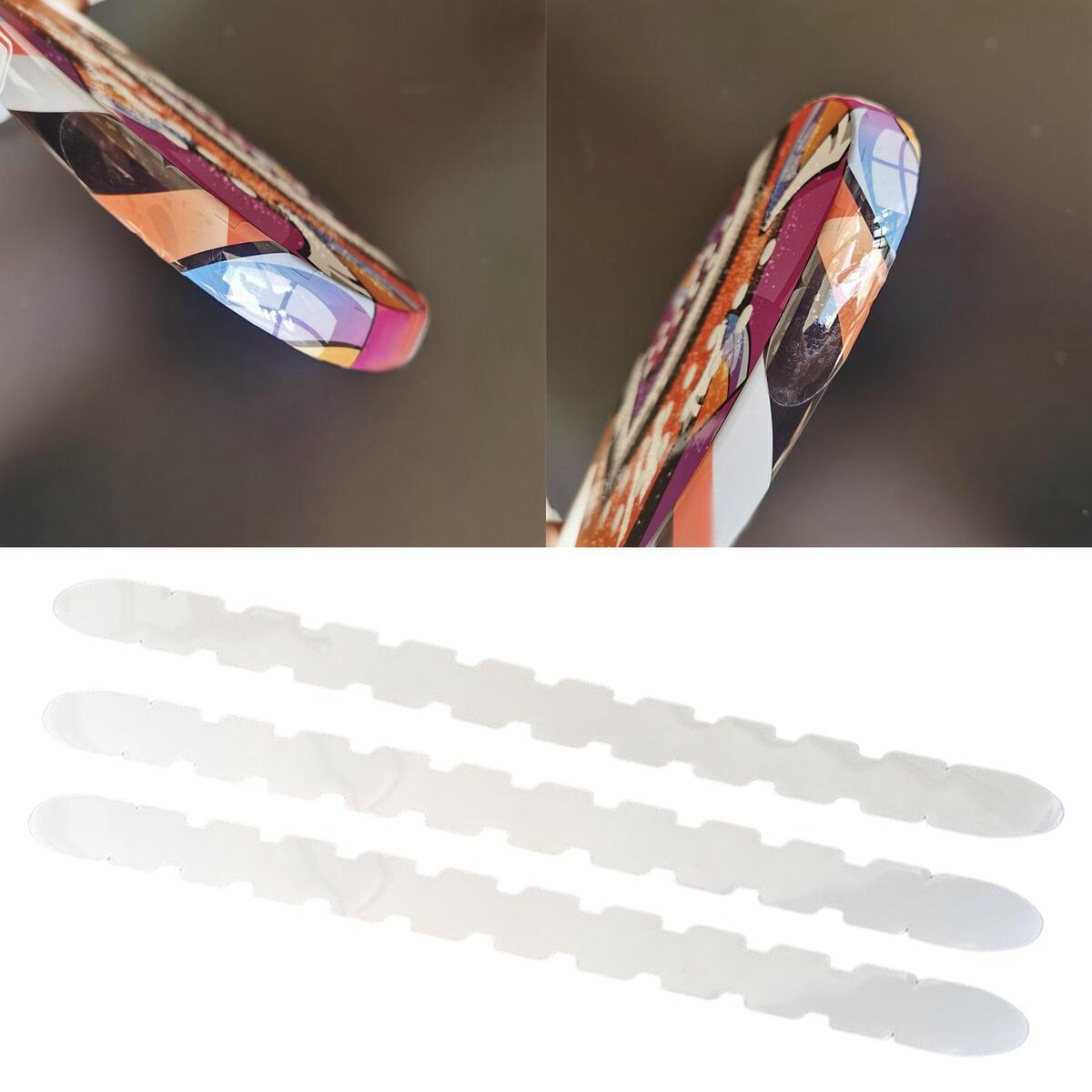 3Pcs Tennis Racket   Tape 34cm x 2.2cm Tennis Paddle Head Tape