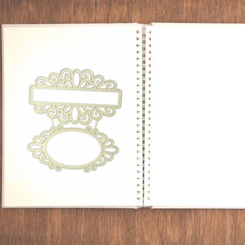 Lace Mirror Metal Cutting Dies Stencil Scrapbooking DIY Album Stamp Paper Card