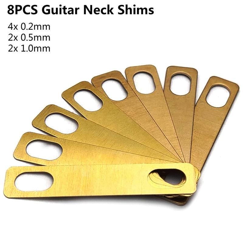 0.2mm 0.5mm 1mm Thickness Replacement Gasket for Guitar Bass Bolt-on Neck Repair