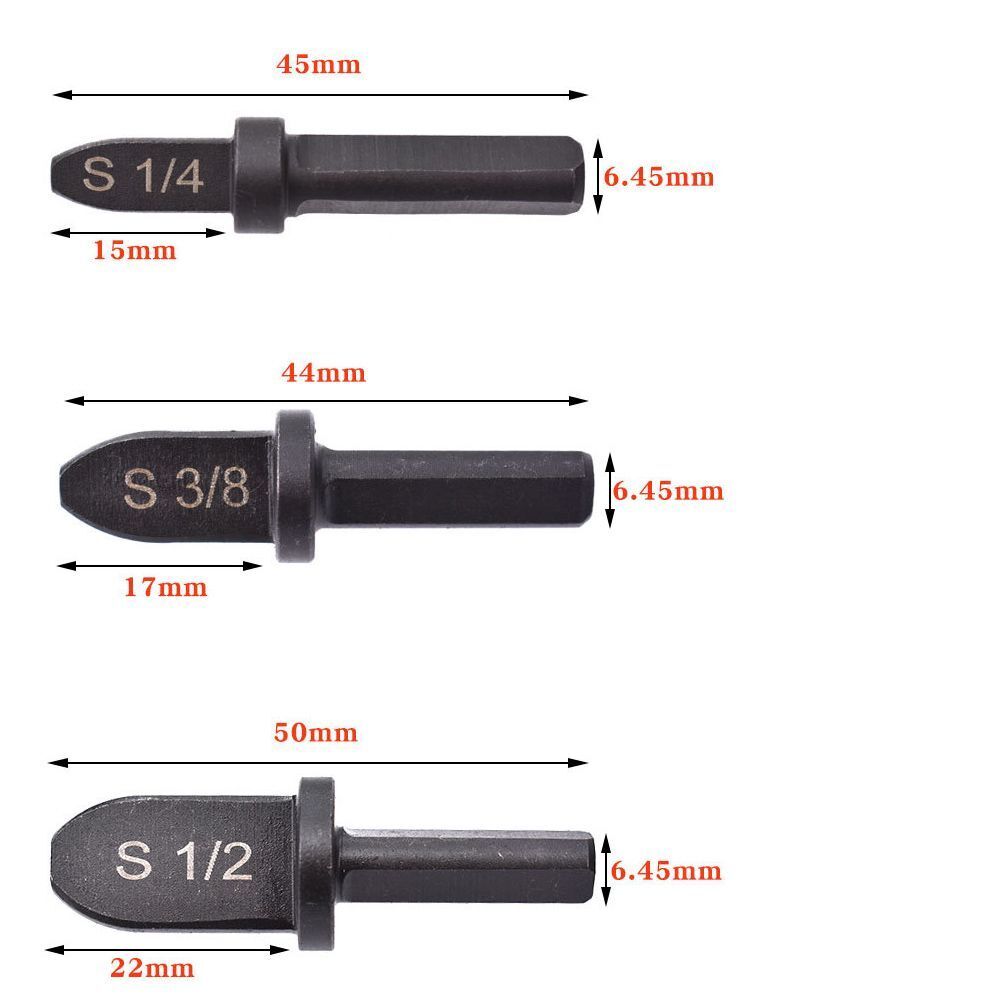 Flaring Set Electric Drill Expander Imperial Tube Triangle Handle Tube Expander