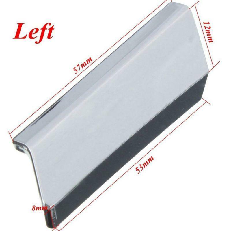 Car Headlight Washer Nozzle Cover Chrome Right and Left Fit for 2006-2011 GS300