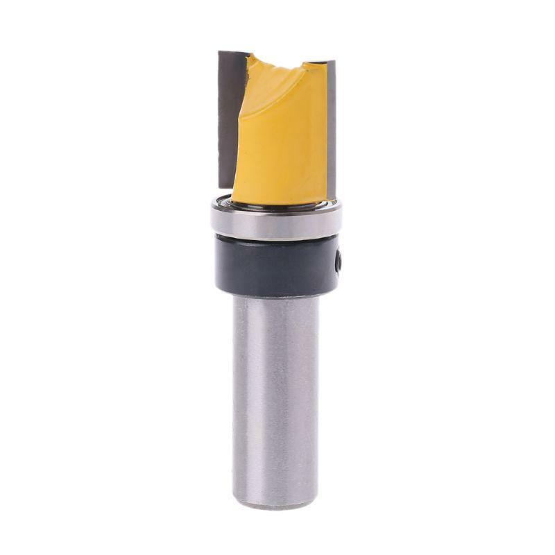 Dia 3/4" x Height 3/4" 1/2" Shank Mortise Template Trim Flush Router Bit Cutter