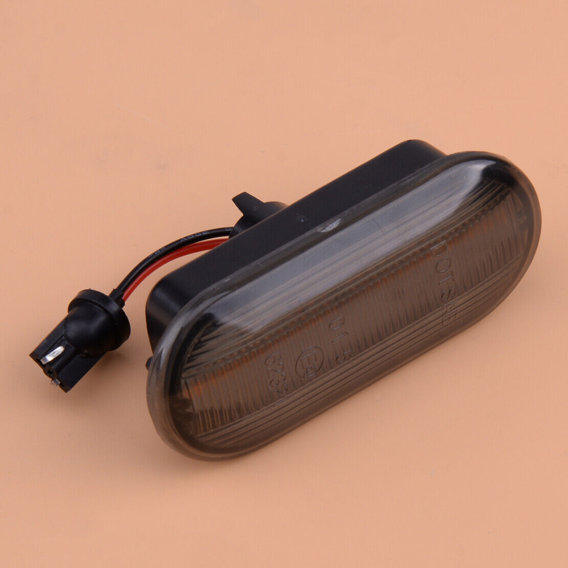 Dynamic Smoke Amber LED Side Marker Turn Signal Light Fit For VW MK4 Passat li