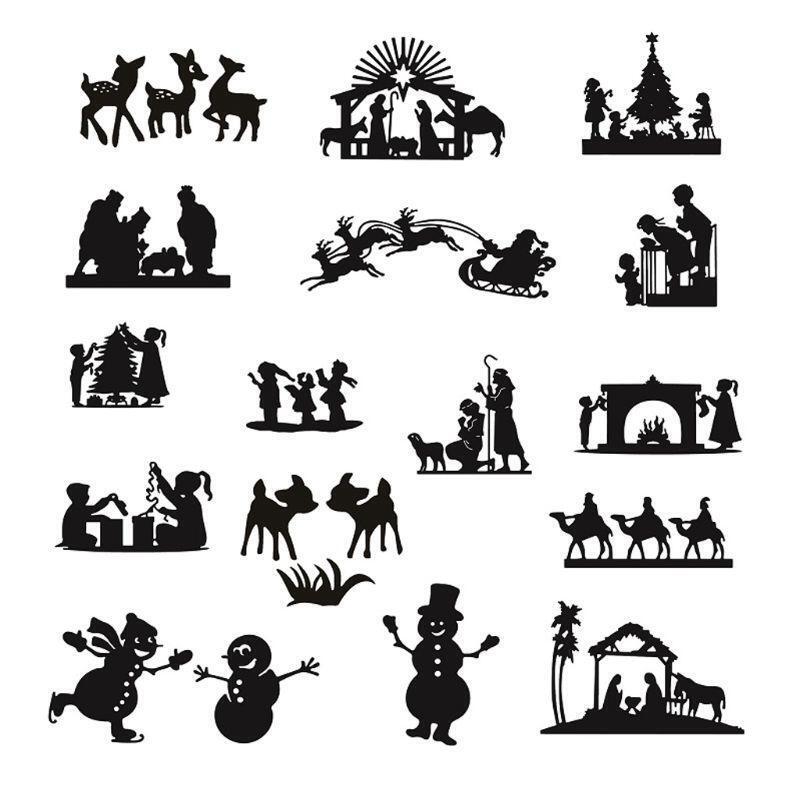 Santa Claus Deer Metal Cutting Dies Stencil DIY Scrapbooking Album Stamp Paper