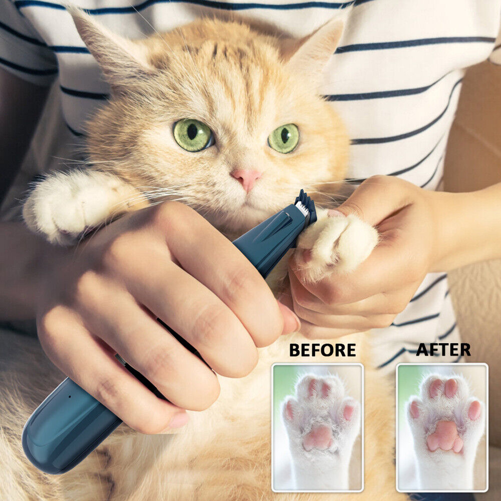 Electric Dog Hair Clippers USB Grooming Haircut Trimmer Shaver Cutter Set