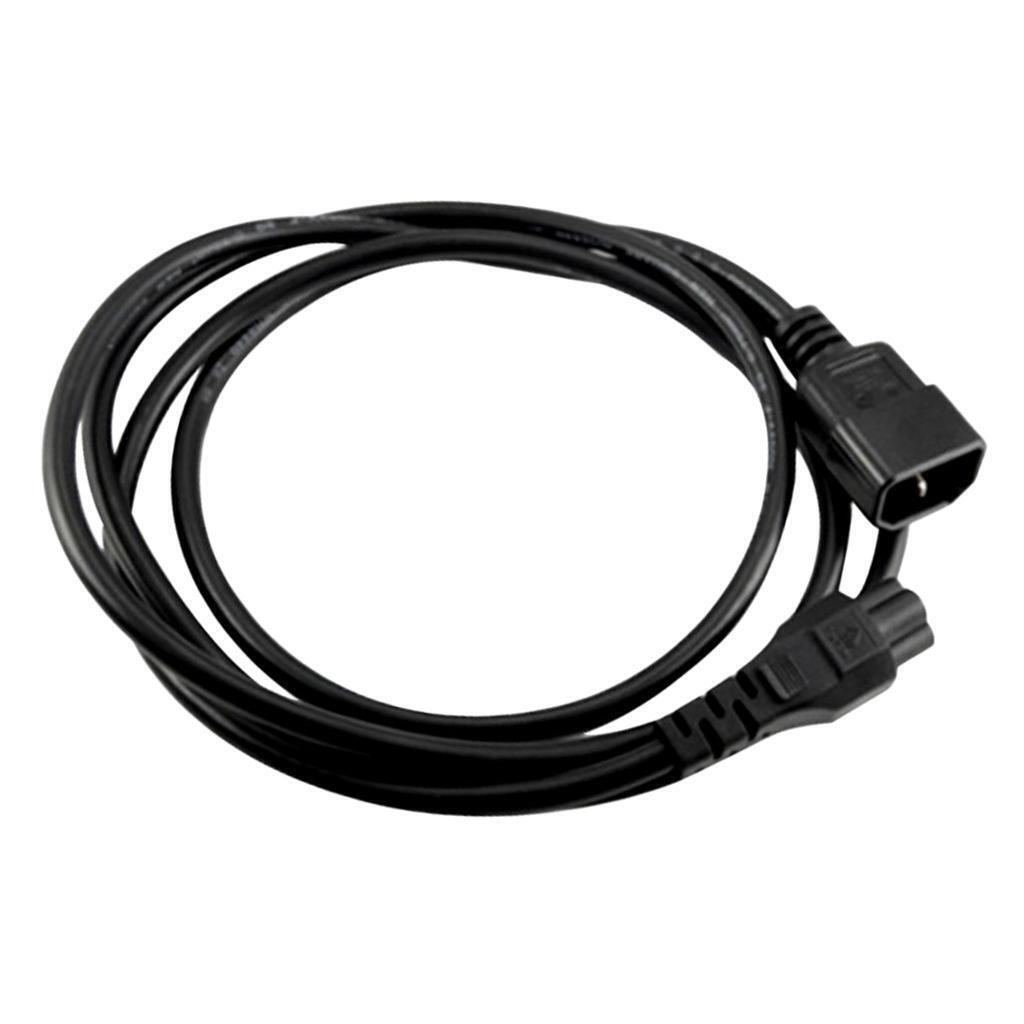 IEC 320 C14 To C5 AC Power Cord Extension Cable For UPS PDU PC