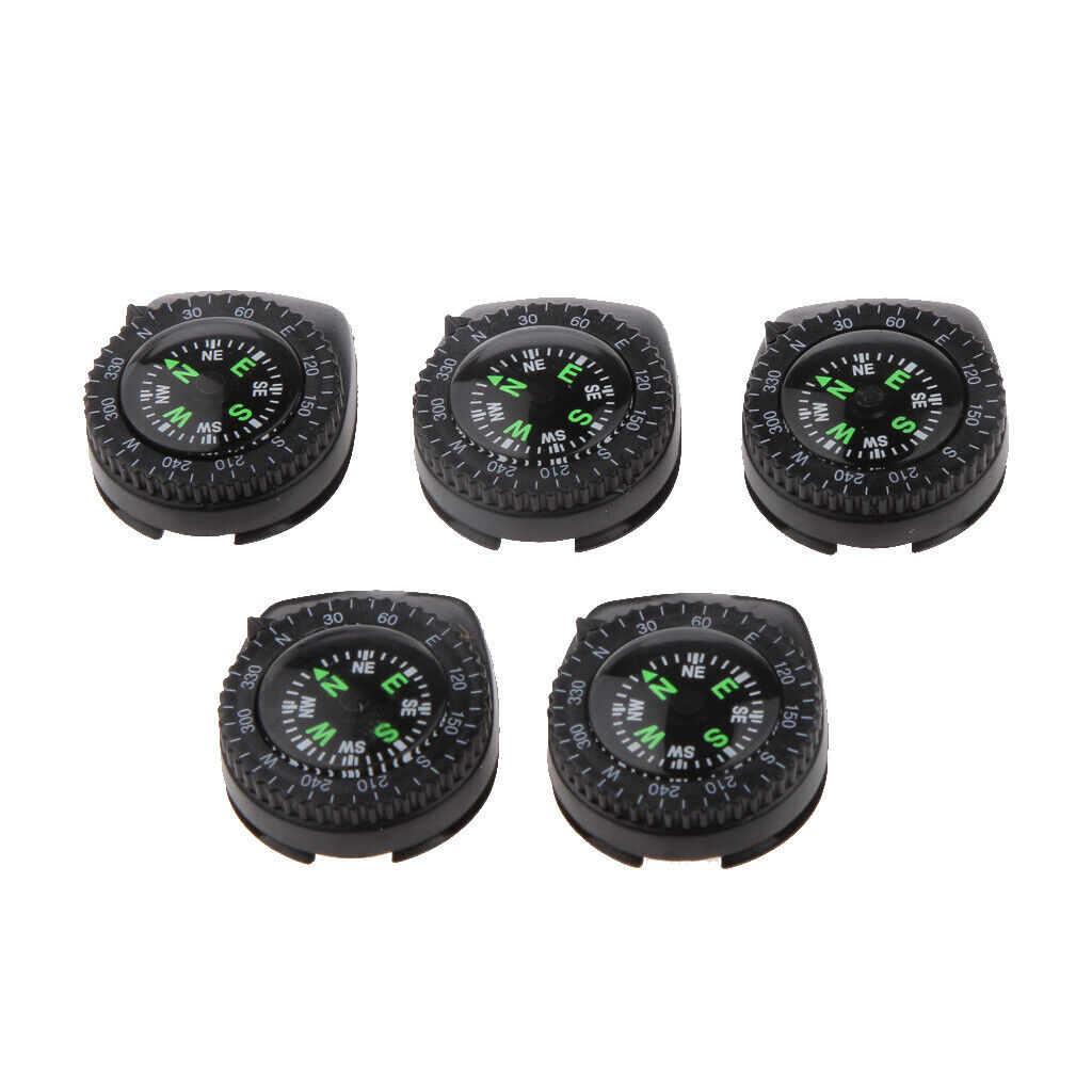 5pcs Set Outdoor Hiking Travel Removable Mini Watchband