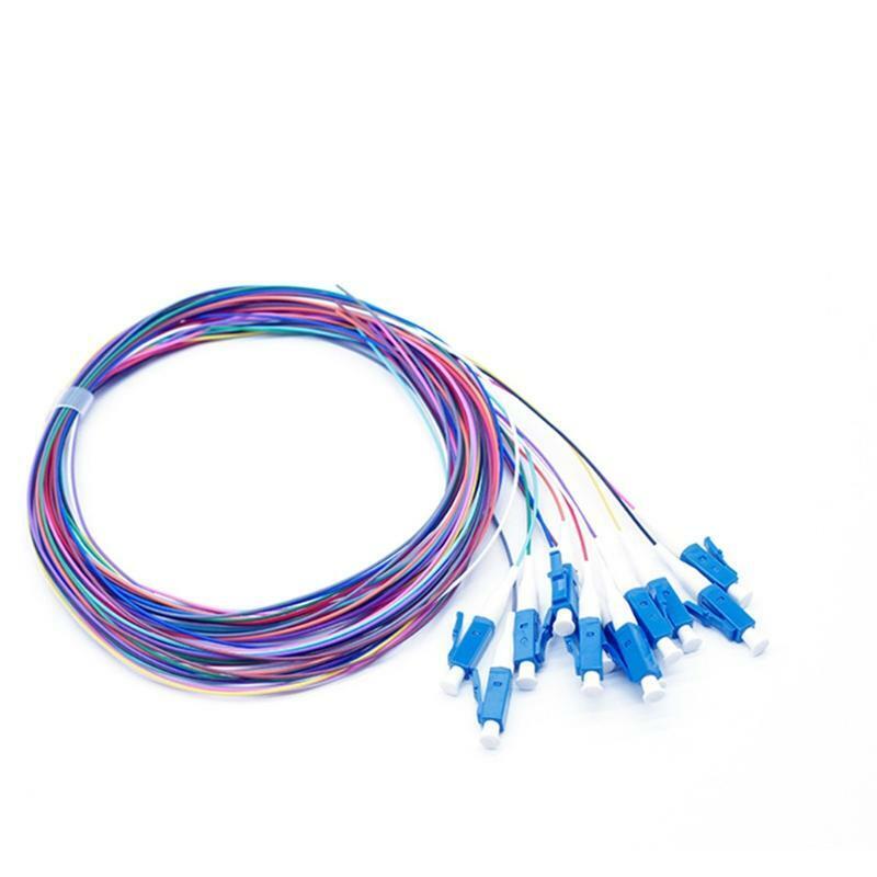 SC/UPC Optic LC Multi/Single Mode SM Fiber Pigtails 12 Strand Splitter FTTH FTTX