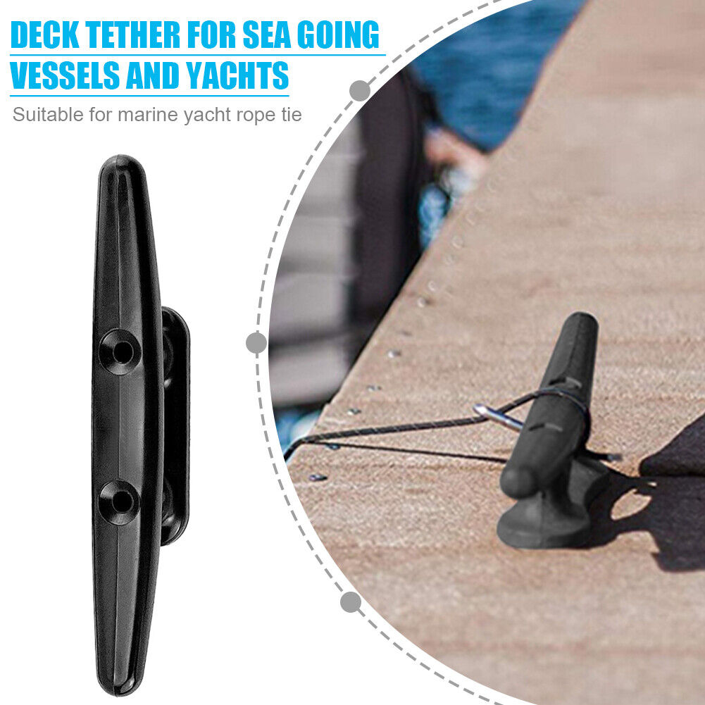 Outdoor Boat Ship Nylon Mooring Cleat Dock Deck Marine Base Bollard (200mm)