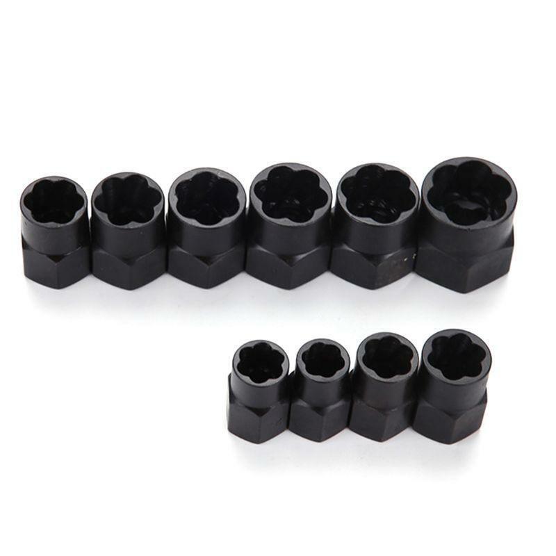 10 Pcs High section Bolt and Nut Grip Extractor Expansion Set