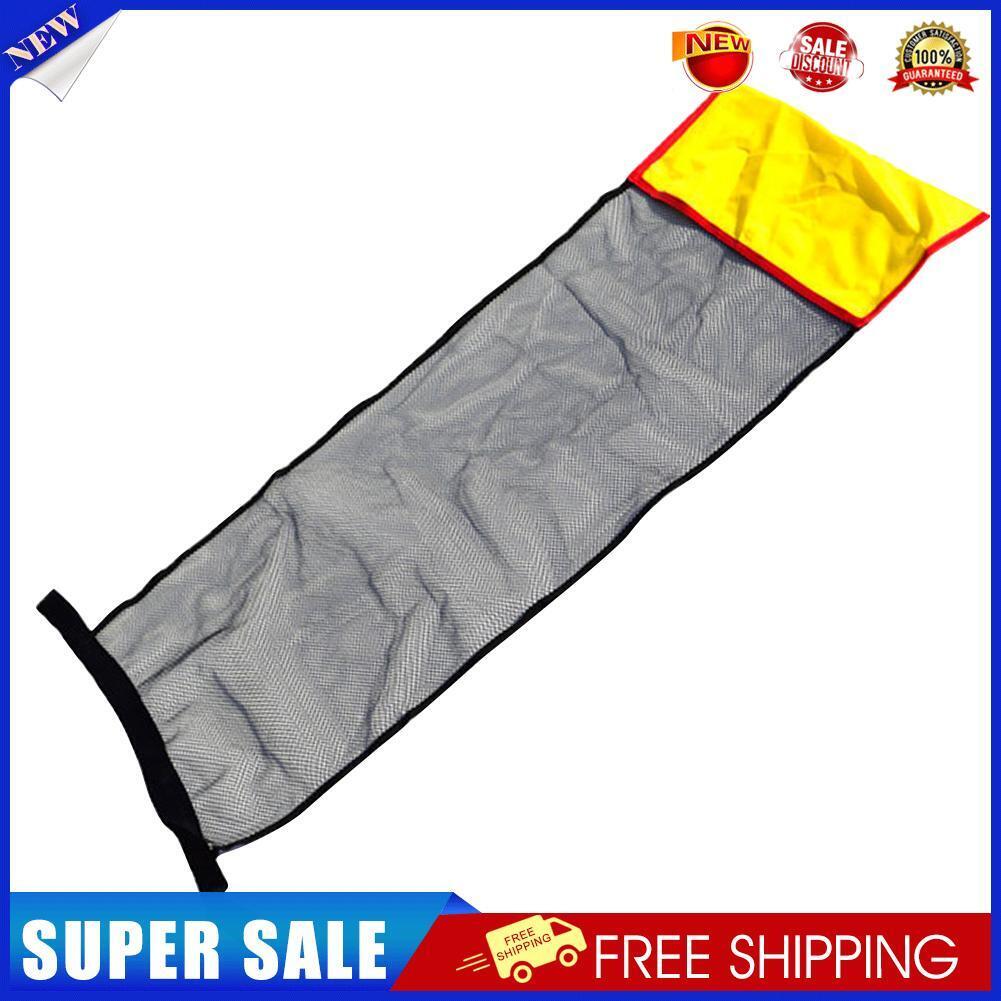 Floating Water Hammock Lounger Swimming Pool Chair Bed Net Cover (Yellow)