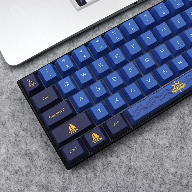 143-Key Thick PBT Keycaps Cherry Height Dye Sub for Mechanical MX Switches DIY