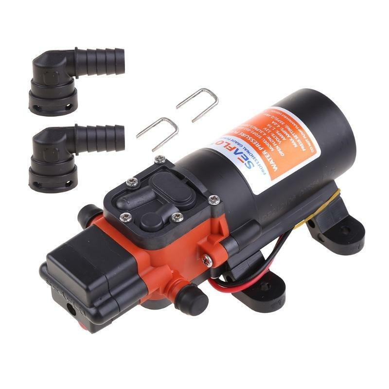 Portable Electric Transfer Water Pump 35PSI Self-priming Water Diaphragm Pump