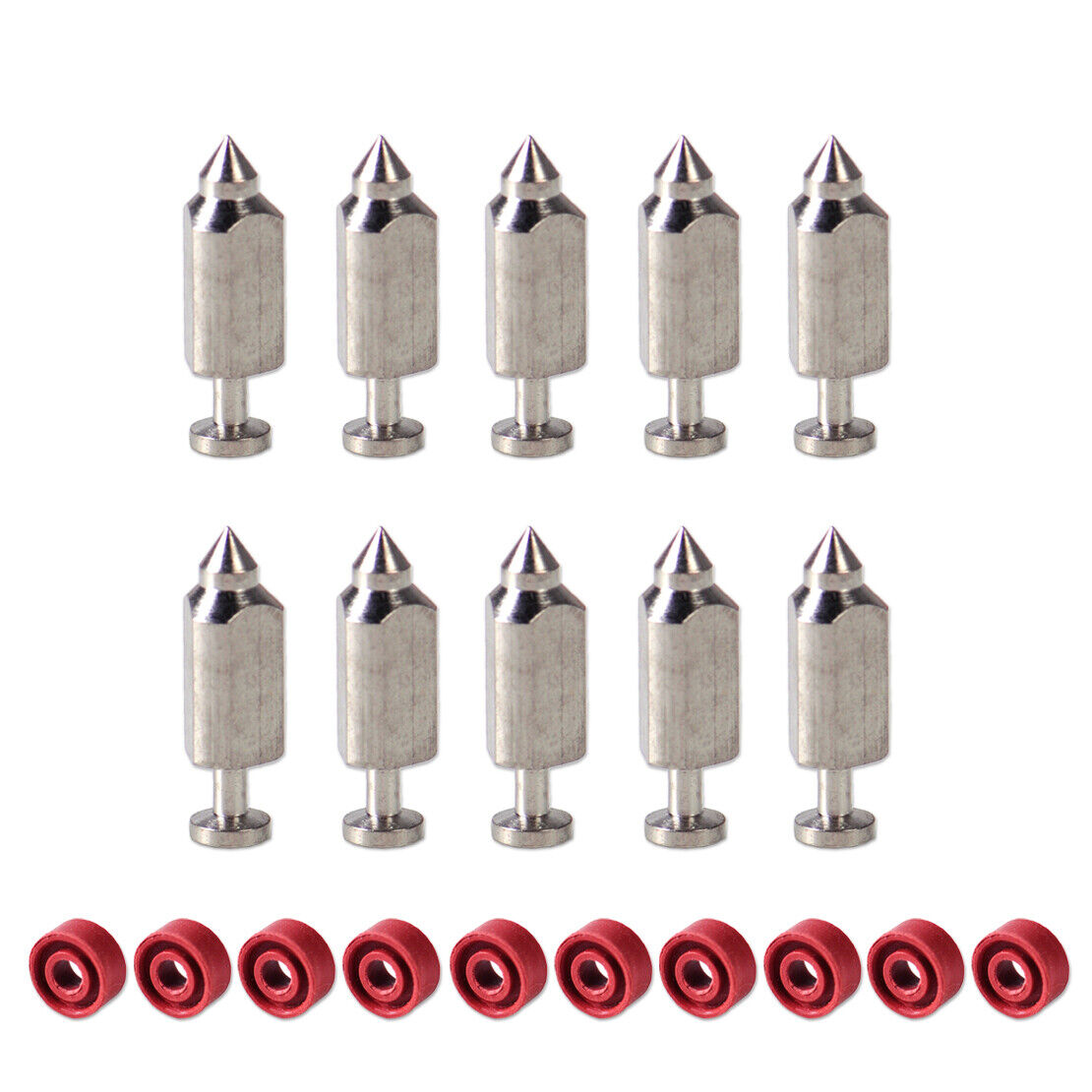 10* Carburetor Float Valve Needle Seat fit for Briggs Stratton Max Quantum Li
