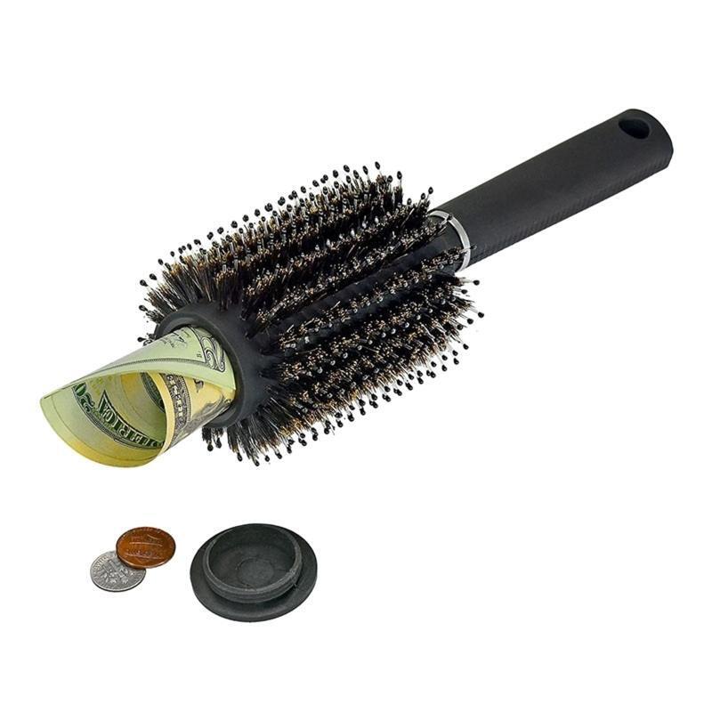Hair Brush Comb Storage Box Hidden Secret Hair Brush Key Safe Boxes Organizer
