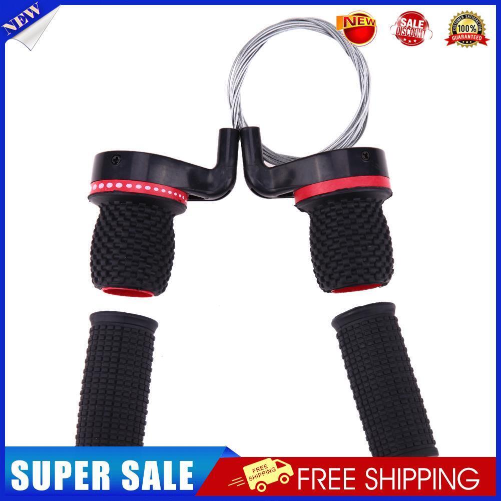 1 Pair Cycling Bike Twist Grip Gear Shifters Speed Conjoined DIP Derailleur