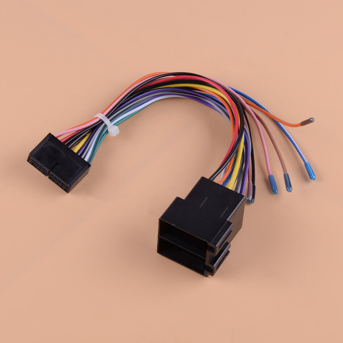 Connector 20Pin ISO Wiring Fit for ISO Android Stereo Lead Harness Adaptor Lid
