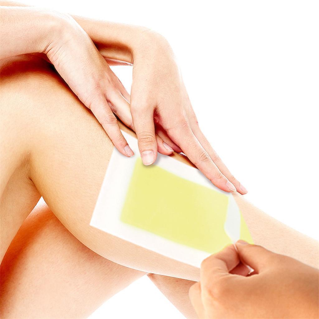 10x Hair Removal Wax Paper Face Armpit Legs Bikini Depilation Waxing Strips