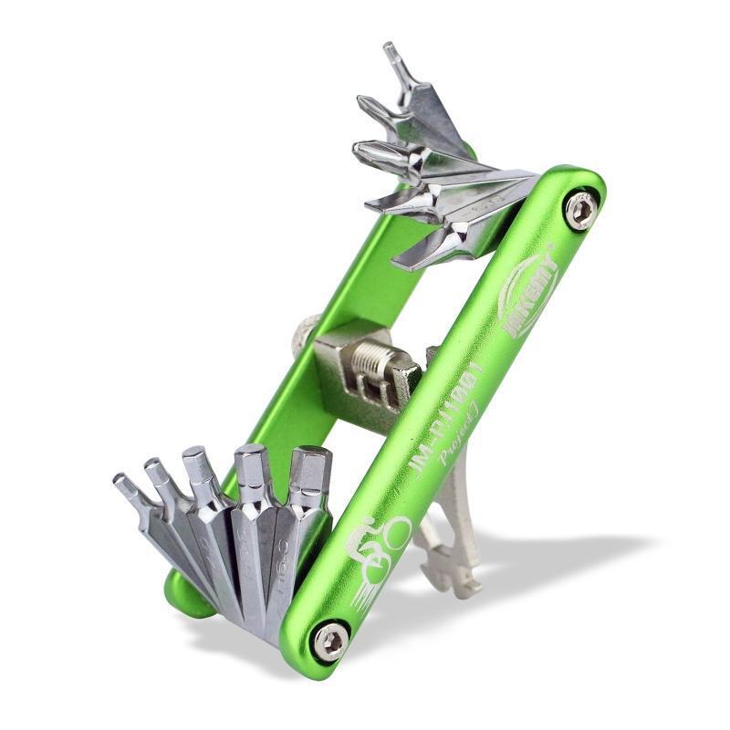 11 in 1 Bicycle Repair Set Pocket Cycling Foldable Repair Tool MTB Road Bike
