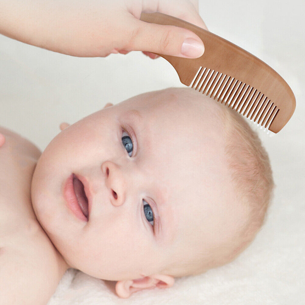 Wooden Shampoo Bath Wool Brush Soft Skin Care Cleaning Brush Baby Care Tool