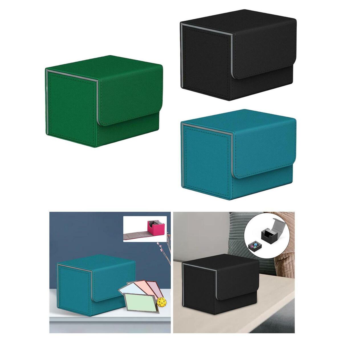 3x Durable Trading Card Deck Box  Storage Holder Organizer for TCG