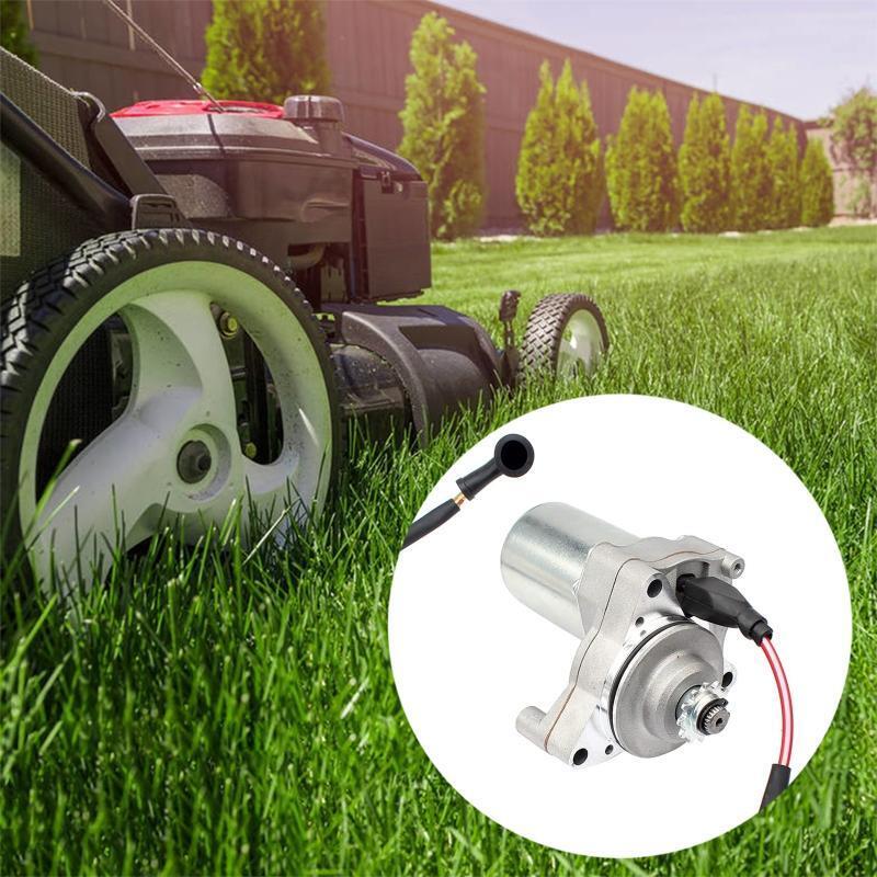 3 Bolt Starter Motor with Line Replacement for 50cc 70cc Corrosion Resistant
