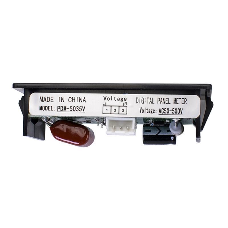 Dual Display Voltmeter Digital AC Monitor Gauge Panel Ammeter Voltmeter Frequenc