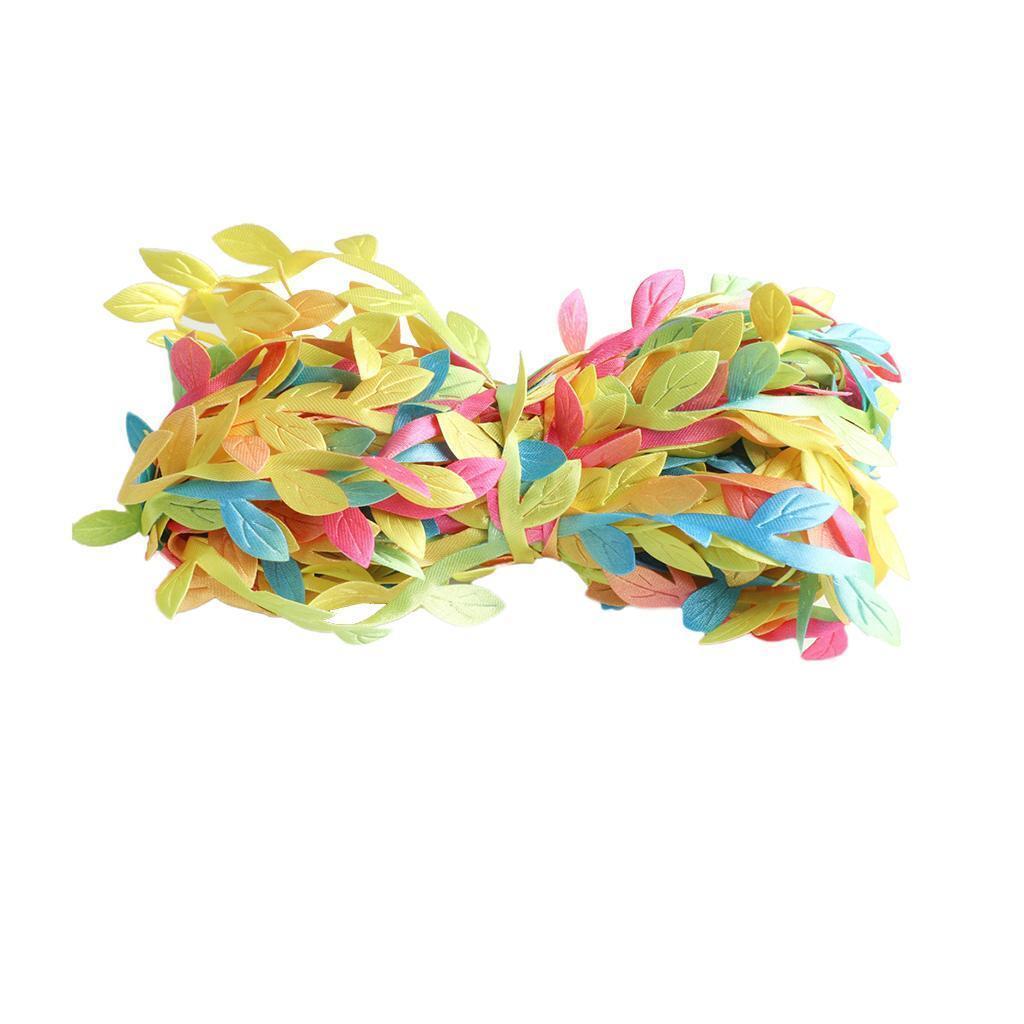 Leaf Ribbon Trims Ribbon Gift Wrapping Crafts for Decorations Accessories