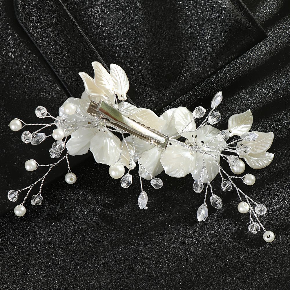 Floral Style Barrette Bridal Clips Flower Hair Pin Bridesmaid Tiara Hair Combs