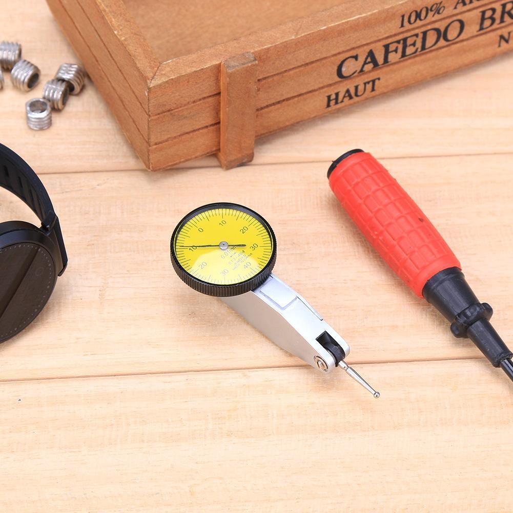 0-0.8mm Precision Waterproof Dial Test Lever Indicator Gauge Scale Meter