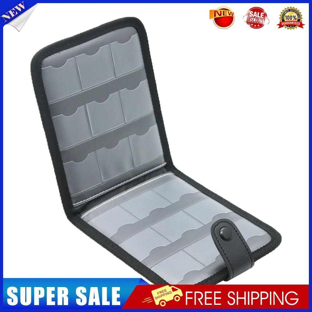 18 Slots Memory Card Carrying Case Protector Storage Wallet for Switch OLED
