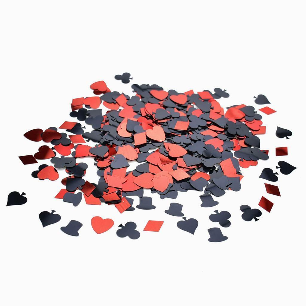 Glitter 30g Assorted Casino Poker Table Confetti Wedding Poker Game Decor