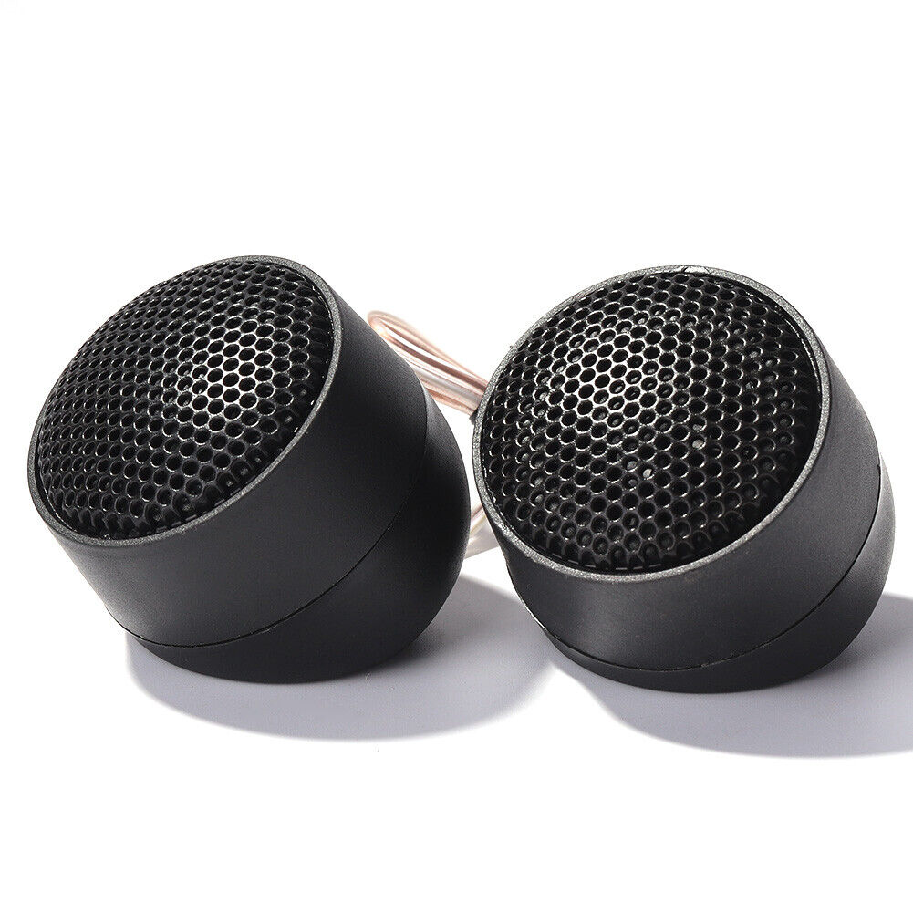 1 Pair Universal Mini Car Interior Tweeter Sensitive Stereo Speakers (S)