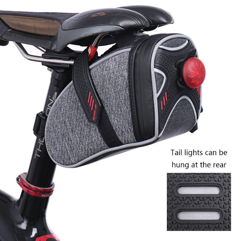 Mtb Bike Tail Bag Bag Waterproof Bicycle Saddle Bag Large Capacity Road Bag
