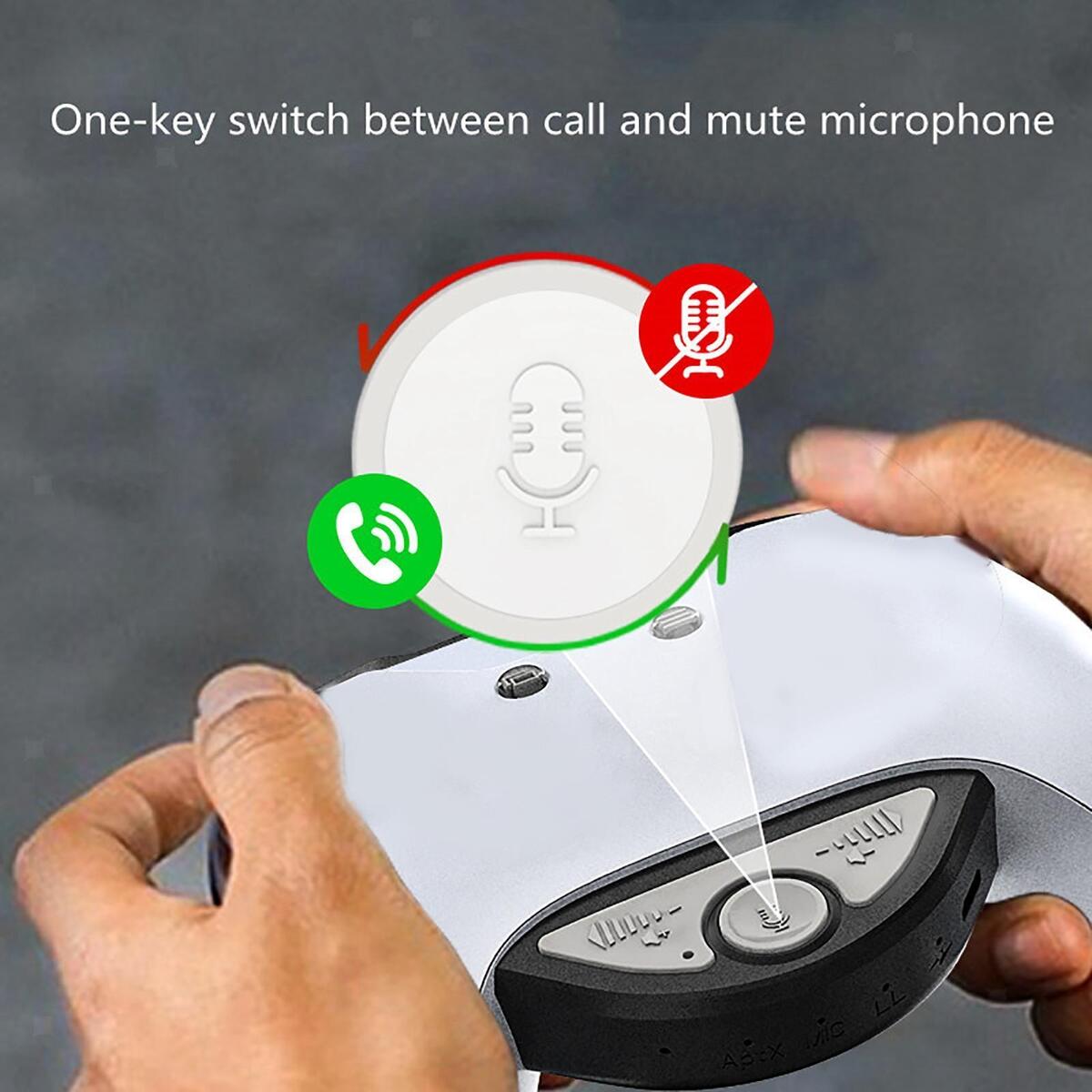 Headset Audio Adapter Stereo Sound Audio Mic Stereo Dongle Audio Transmitter