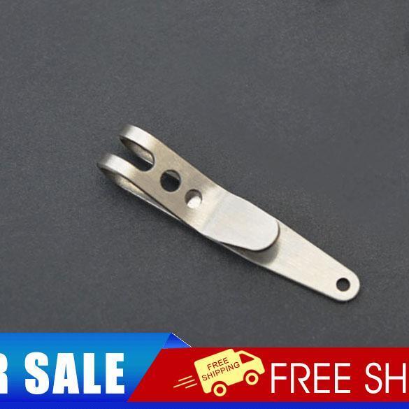 EDC Multi-function Money Clip Belt Hanger Pocket Holder Stainless Steel