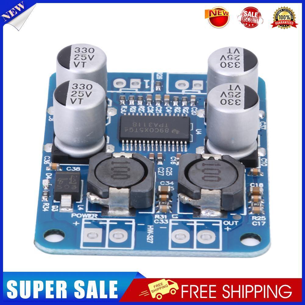 TPA3118 PBTL Mono DC8-24V 60W Digital Audio Amplifier Board AMP Module Chip