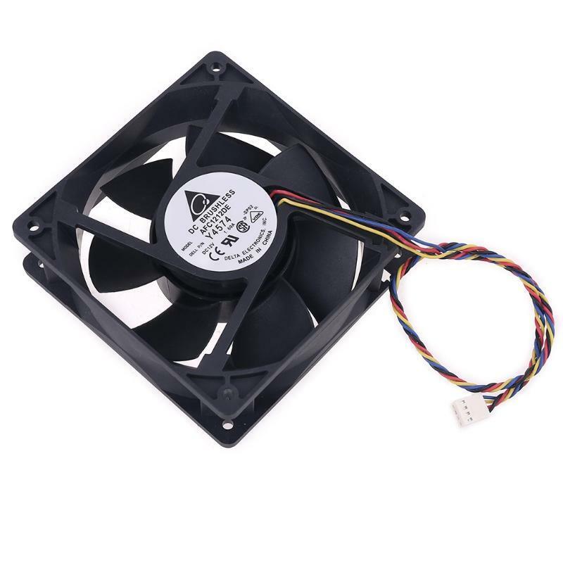 120x120x38mm Brushless DC 12V 1.6A PWM Server Cooling Fan For Delta AFC1212DE