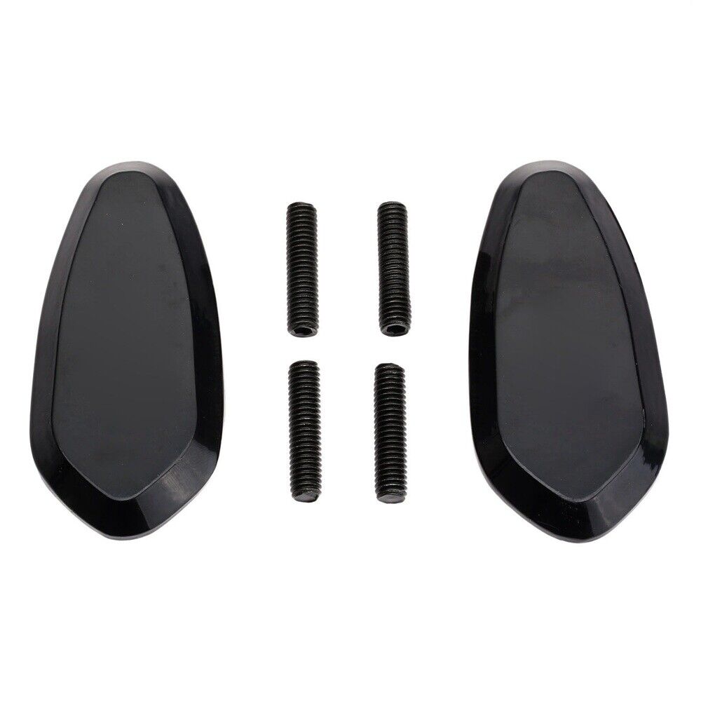 Motorcycle Black Mirror Stand Alone Block Off Base Plate Aluminum for Yamaha YZF